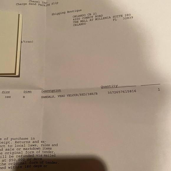 CHANEL RARE Red and Gold Sandals - Picture 10 of 11